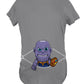 Fandomaniax - Baby Thanos Peeking Maternity T-Shirt