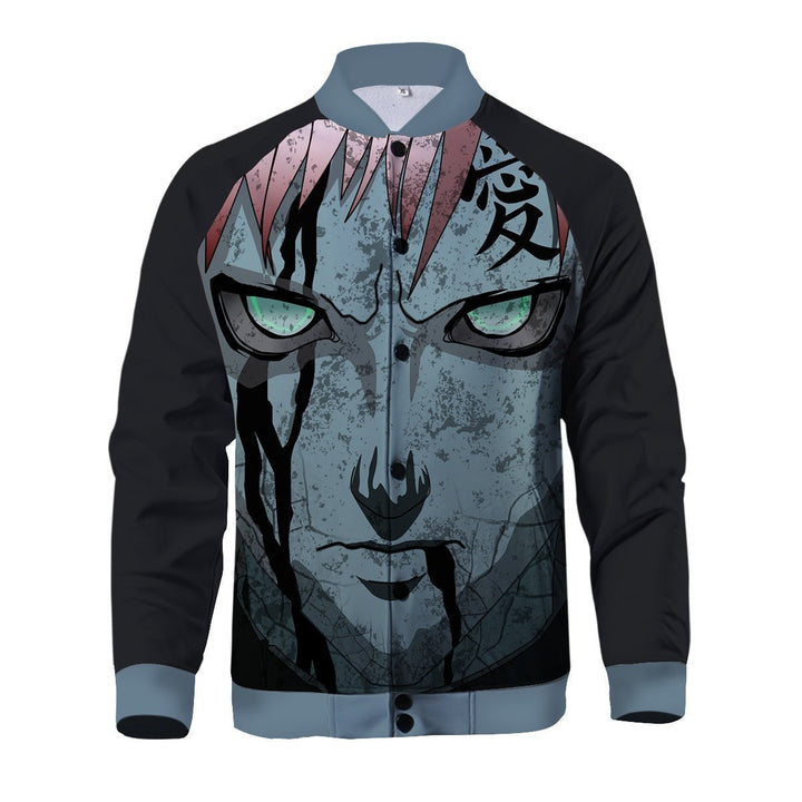 Eyes Of Power:  Gaara Jacket Baseball