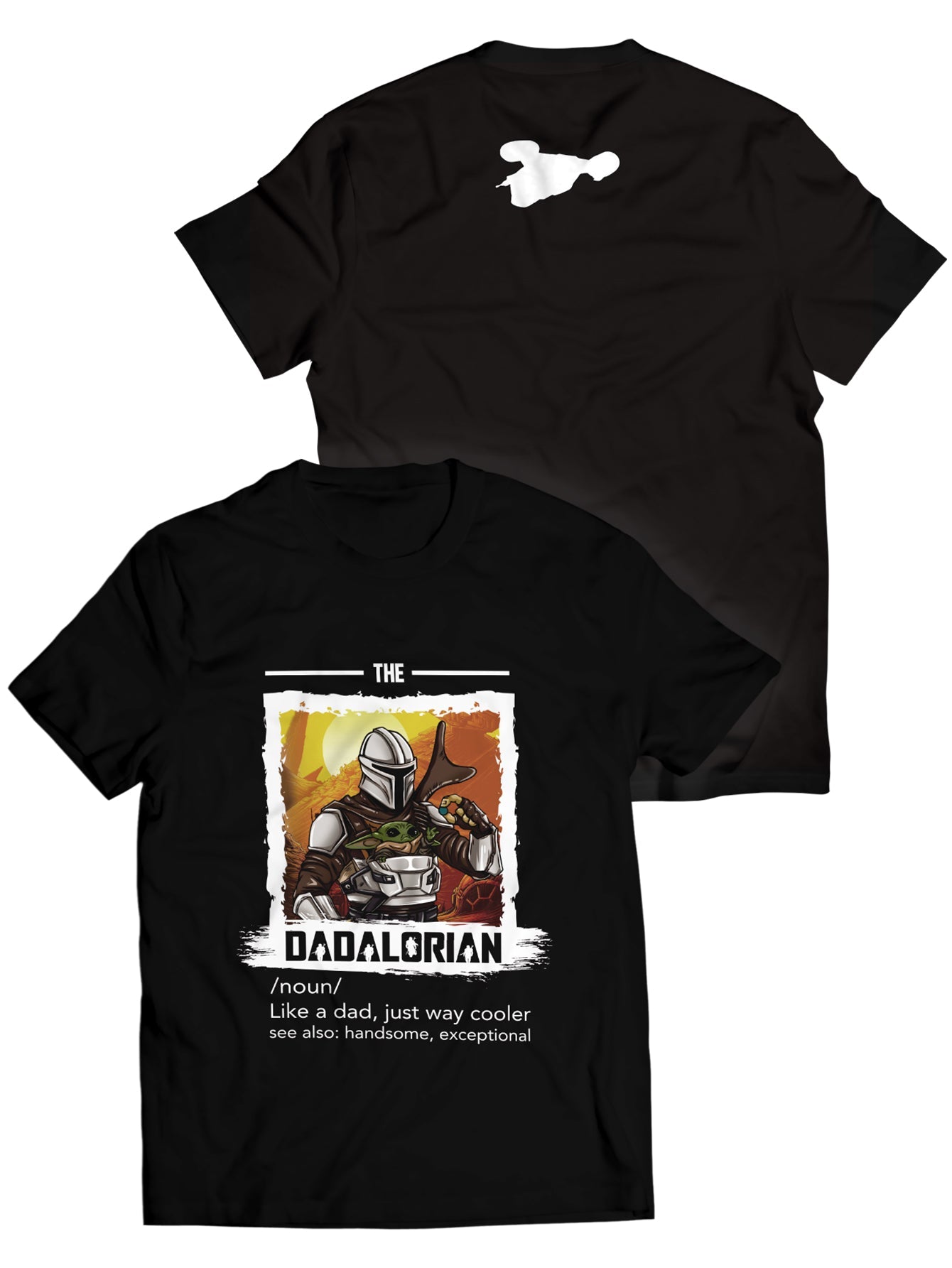 Fandomaniax - Best Dada in Galaxy Unisex T-Shirt