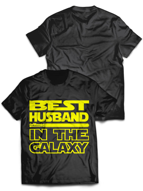 Fandomaniax - Best Husband in the Galaxy Unisex T-Shirt