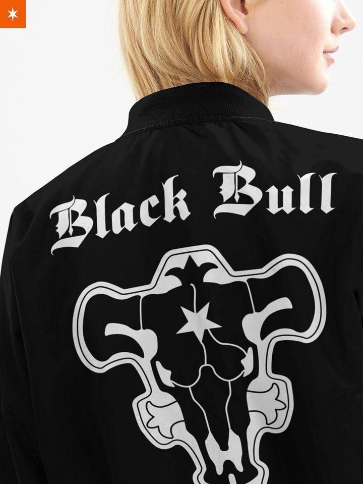 Fandomaniax - Black Bull Bomber Jacket