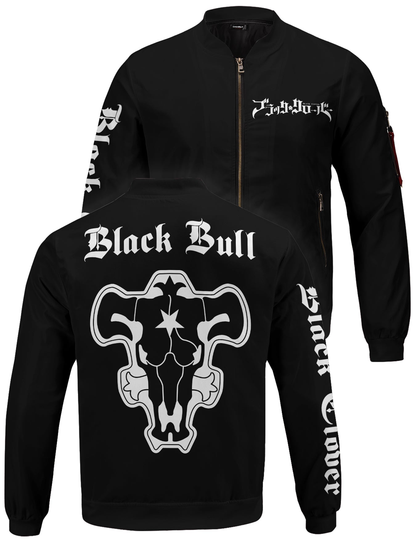 Fandomaniax - Black Bull Bomber Jacket