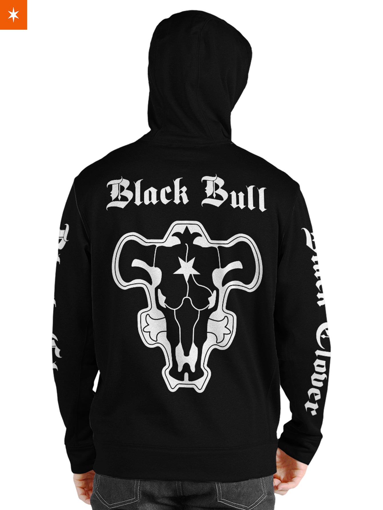 Fandomaniax - Black Bull Unisex Pullover Hoodie