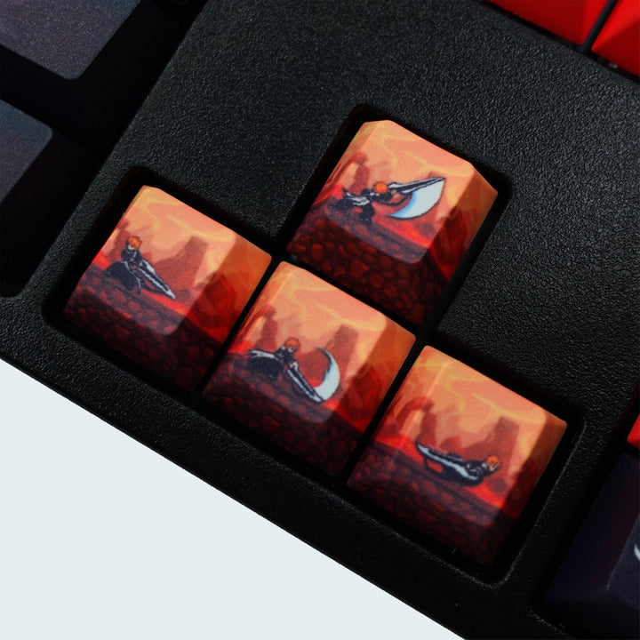 Bleach Keycaps | Kurosaki Ichigo Keycaps - Goblintechkeys