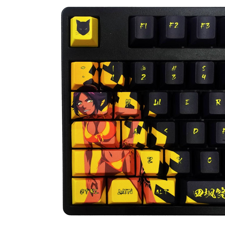 Bleach Keycaps | Yoruichi Shihouin Keycaps - Goblintechkeys