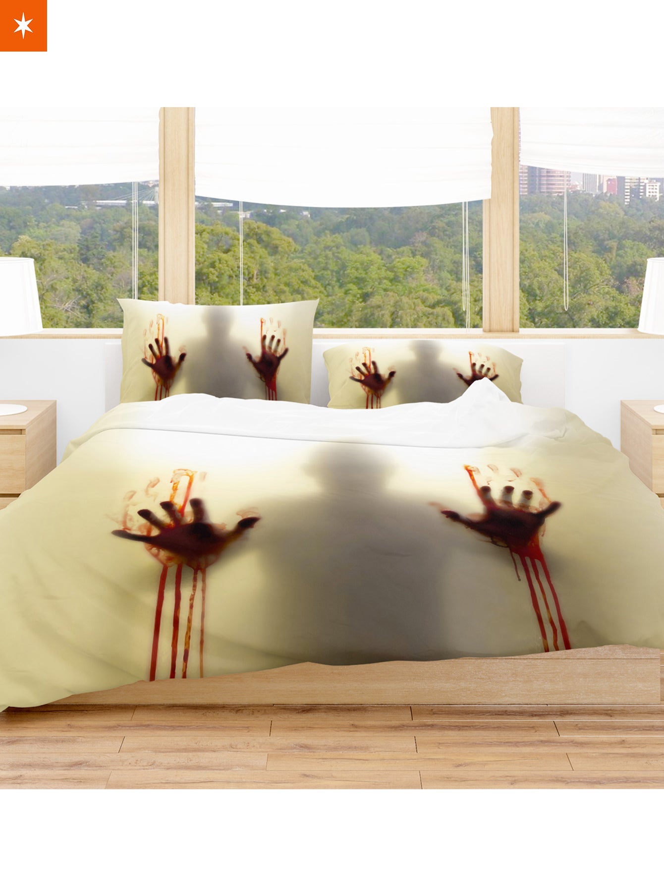 Fandomaniax - Bloody Zombie Bedding Set
