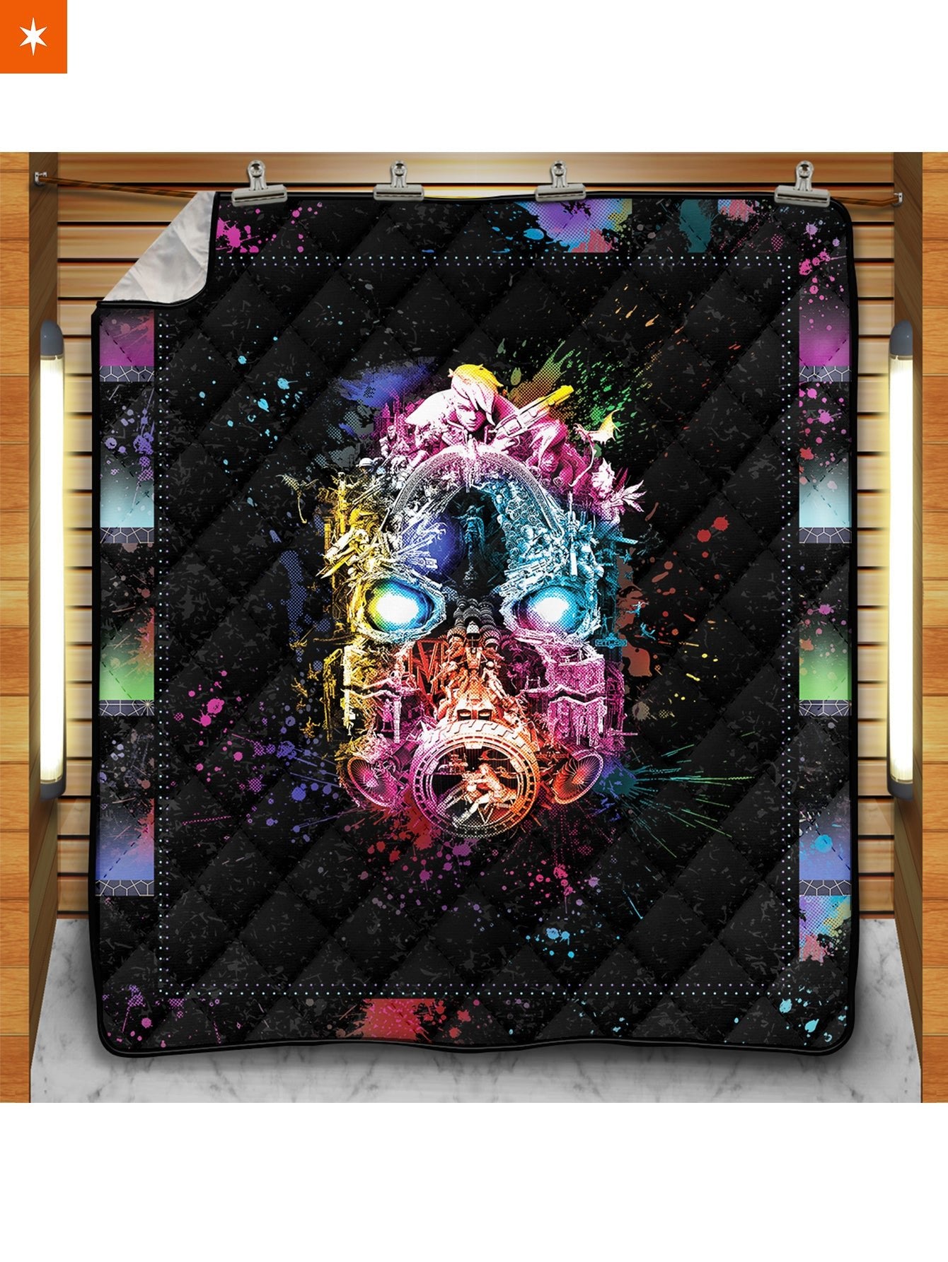 Fandomaniax - Borderlands Psycho Quilt Blanket