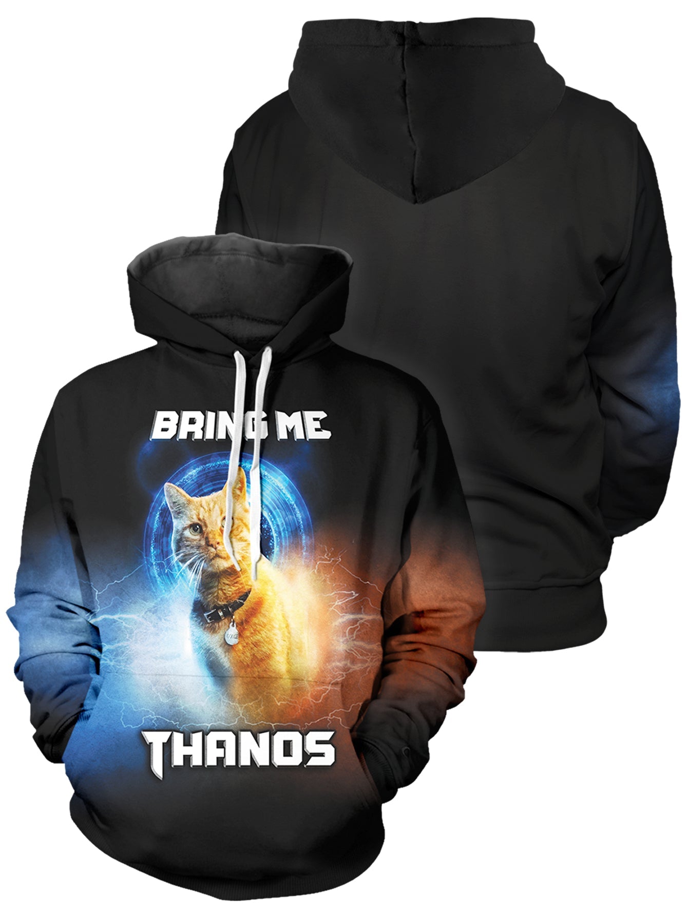 Fandomaniax - Bring me Thanos Unisex Pullover Hoodie