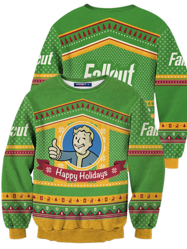 Fandomaniax - Bunker Christmas Unisex Wool Sweater