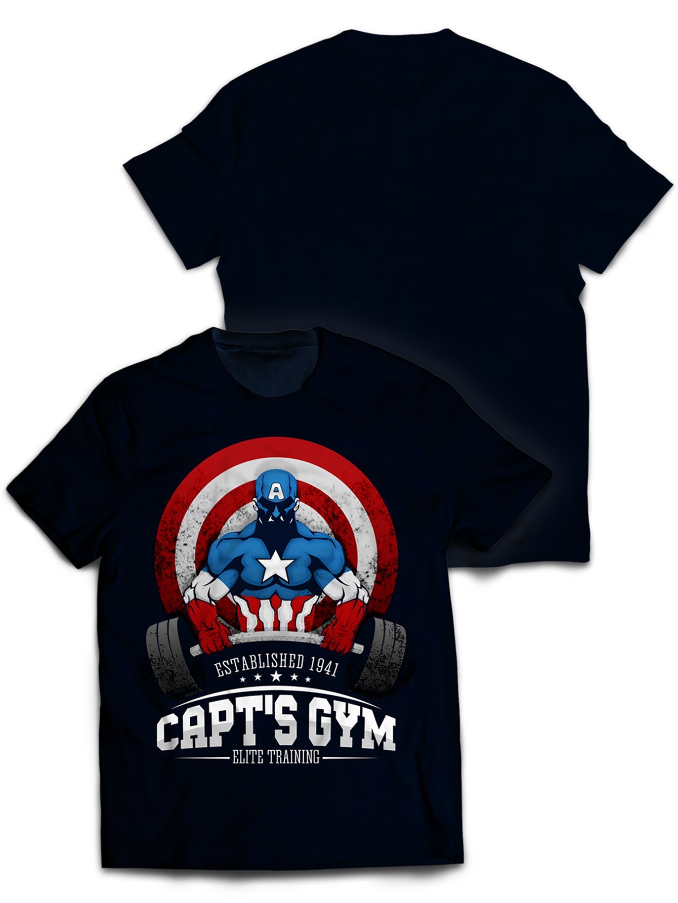 Fandomaniax - Cap's Gym Unisex T-Shirt