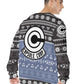 Fandomaniax - Capsule Corp Christmas Unisex Wool Sweater