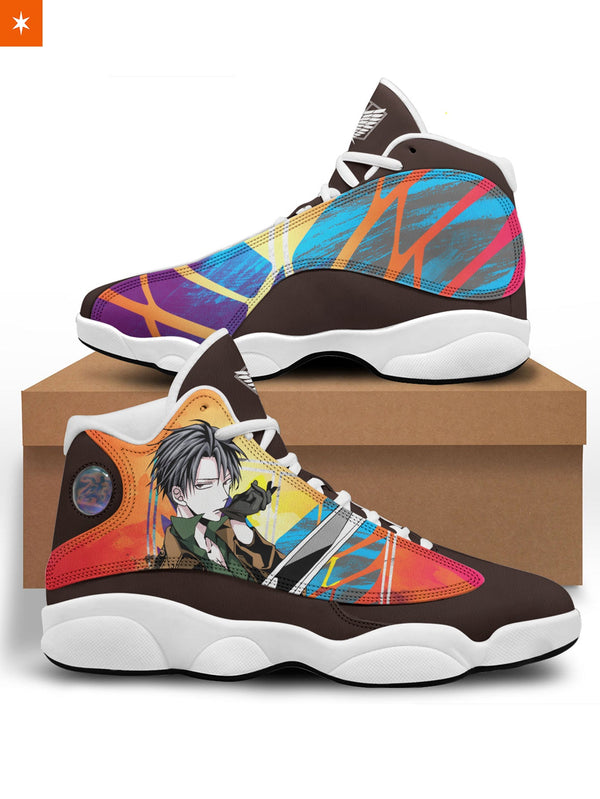 Fandomaniax - Capt Levi High Cut Sneakers