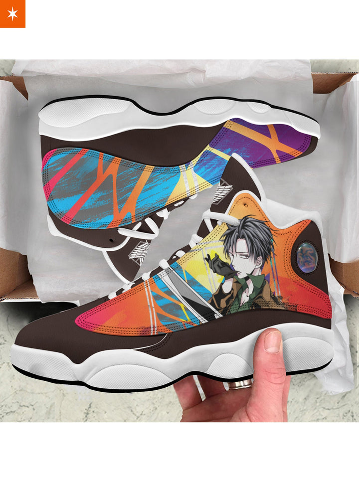 Fandomaniax - Capt Levi High Cut Sneakers