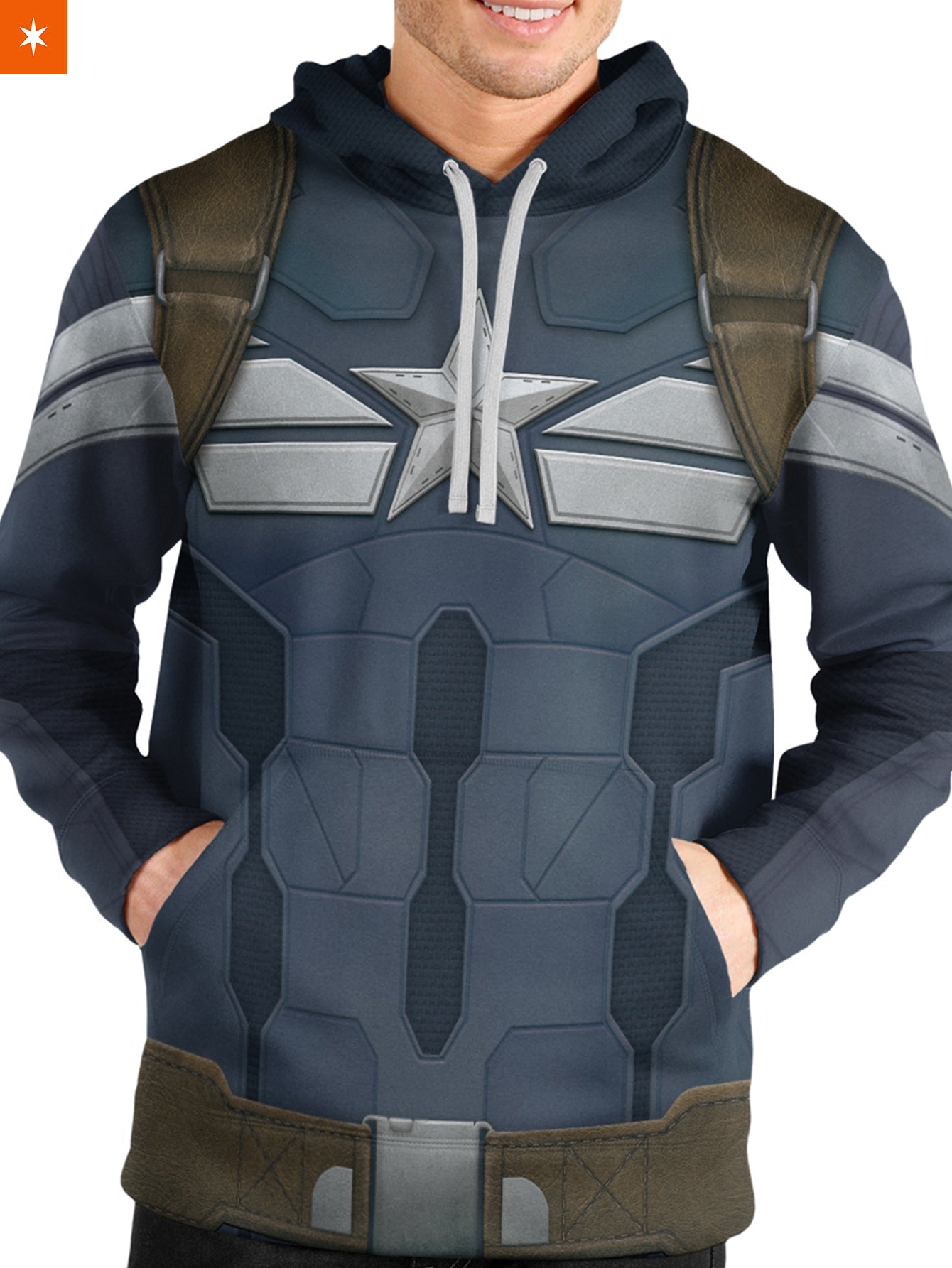 Fandomaniax - Captain America The Winter Soldier Unisex Pullover Hoodie