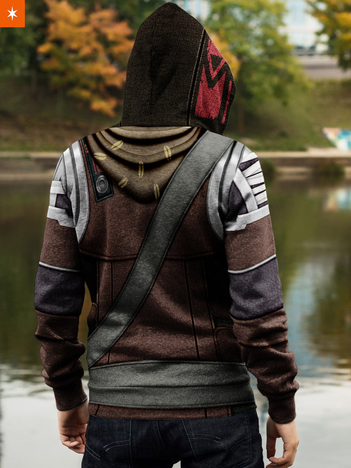 Fandomaniax - Cayde-6 Unisex Zipped Hoodie