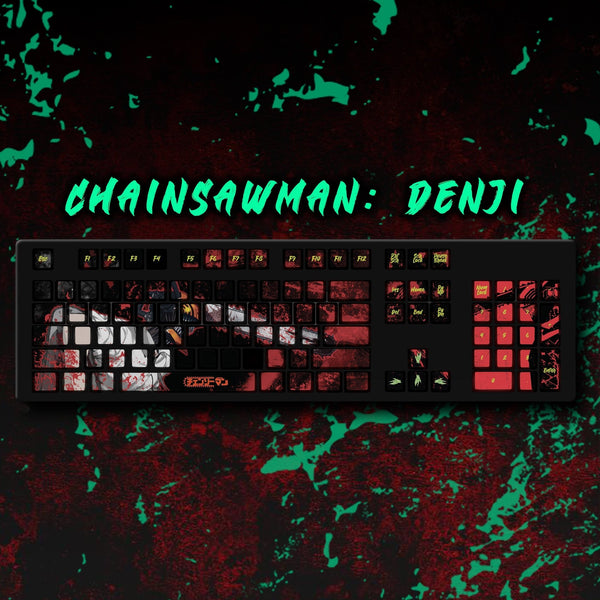 Chainsawman Keycaps | Denji 02 Keycaps - Goblintechkeys