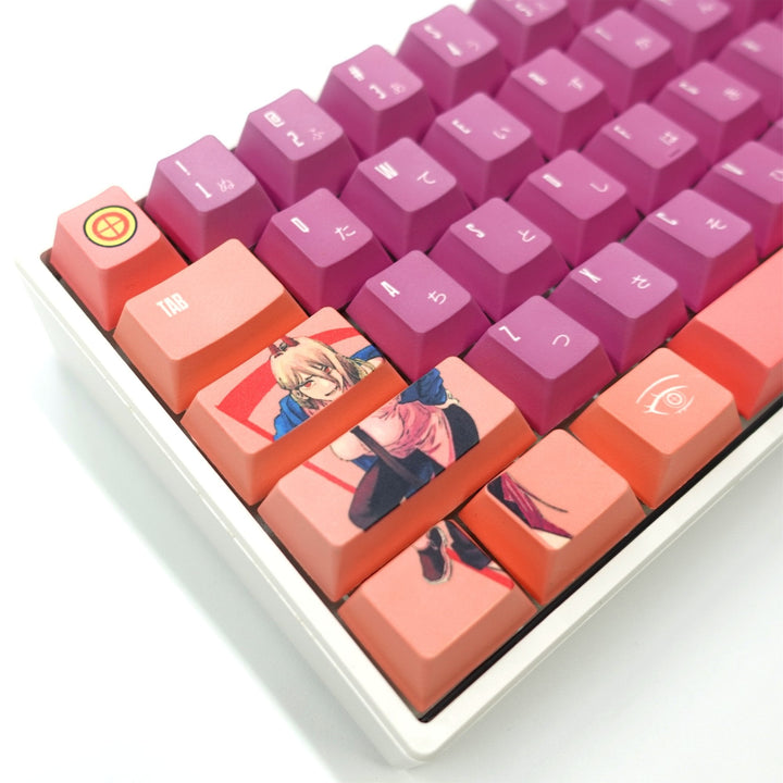 Chainsawman Keycaps | Power Keycaps - Goblintechkeys