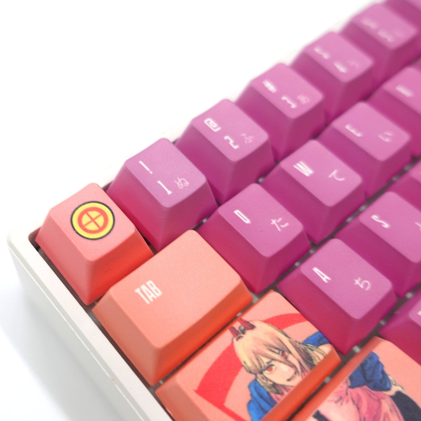 Chainsawman Aki Keycaps - The Perfect Upgrade for Fans – Goblintechkeys