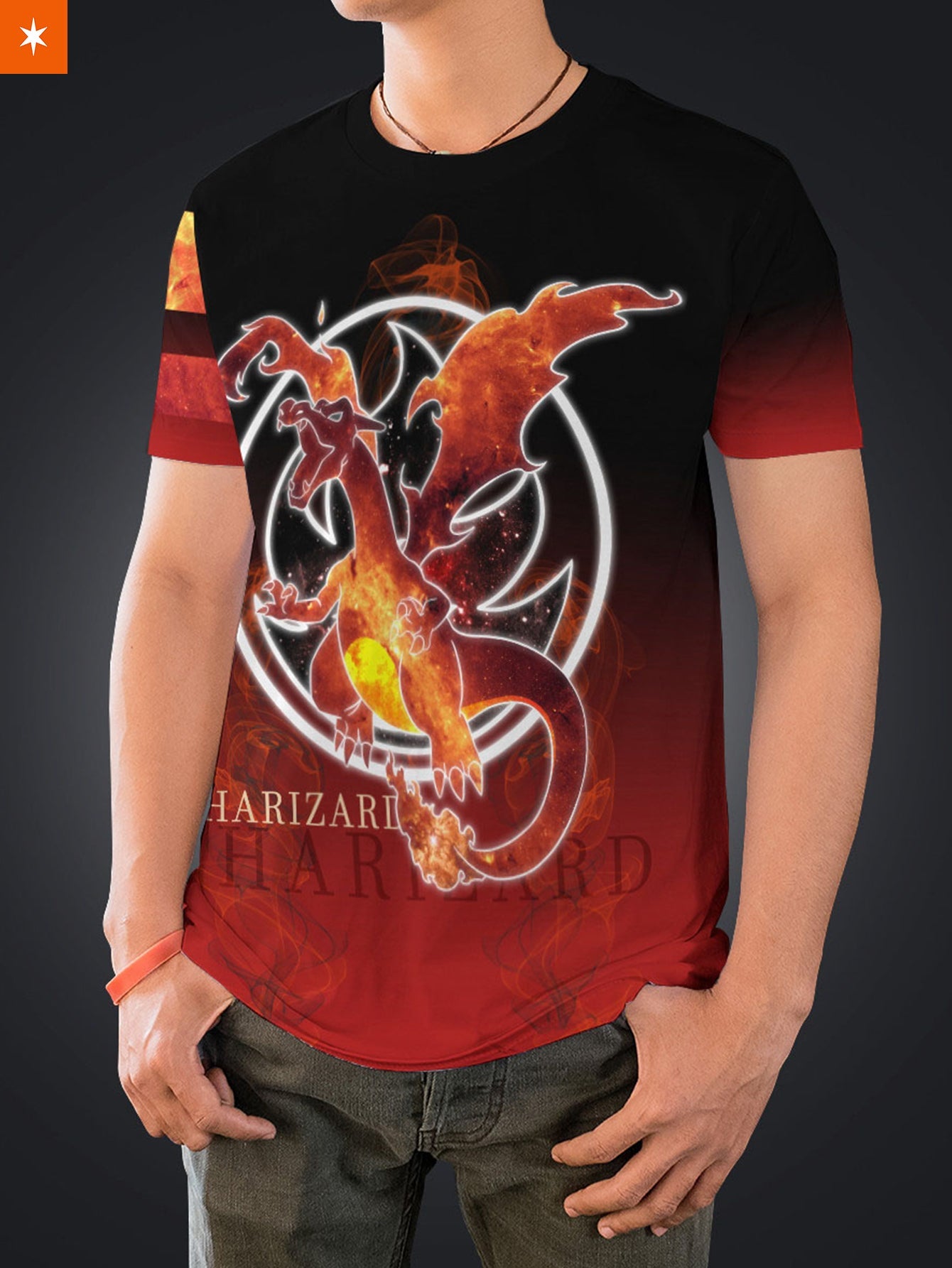 Fandomaniax - Charizard Spirit Unisex T-Shirt
