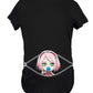 Fandomaniax - Chibi Sakura Peeking Maternity T-Shirt