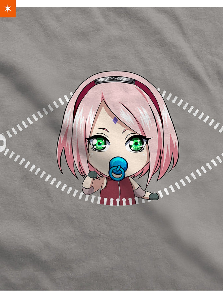 Fandomaniax - Chibi Sakura Peeking Maternity T-Shirt