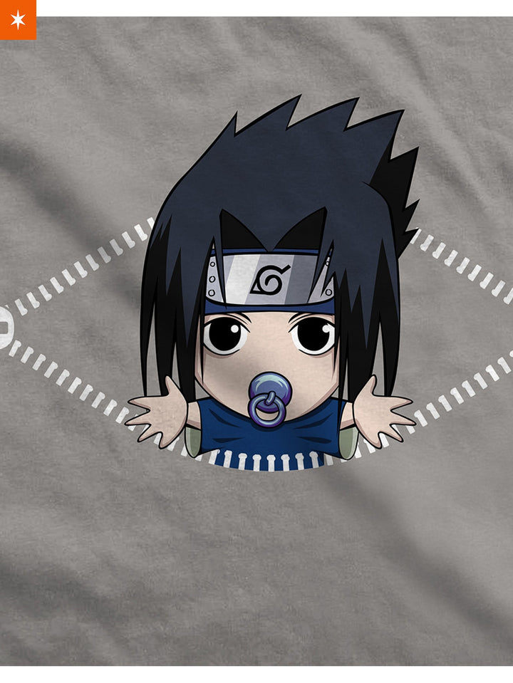 Fandomaniax - Chibi Sasuke Peeking Maternity T-Shirt