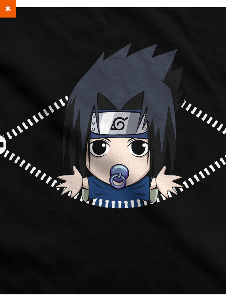 Fandomaniax - Chibi Sasuke Peeking Maternity T-Shirt