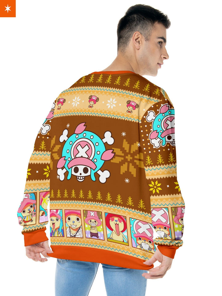 Fandomaniax - OP Cotton Candy Christmas Unisex Wool Sweater