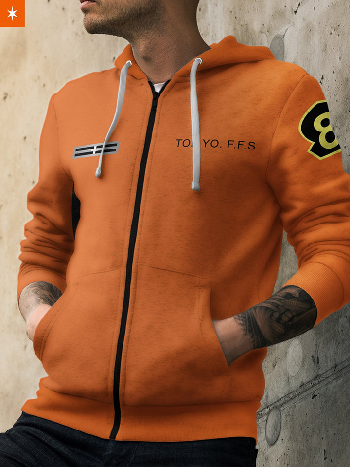 Fandomaniax - Company 8 Unisex Zipped Hoodie