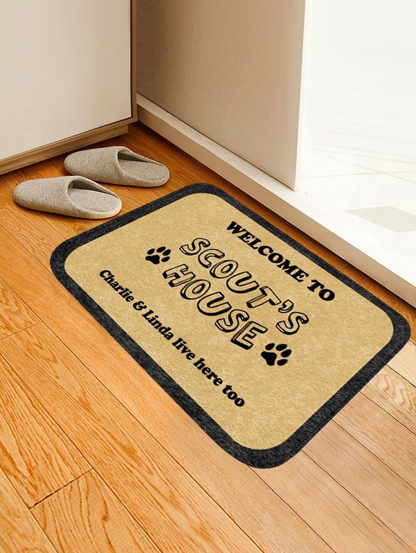 Fandomaniax - Customized Welcome to my House Carpet/Rug