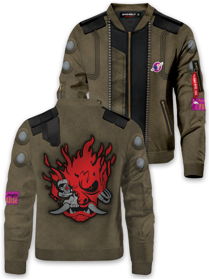 Fandomaniax - Cyberpunk Bomber Jacket