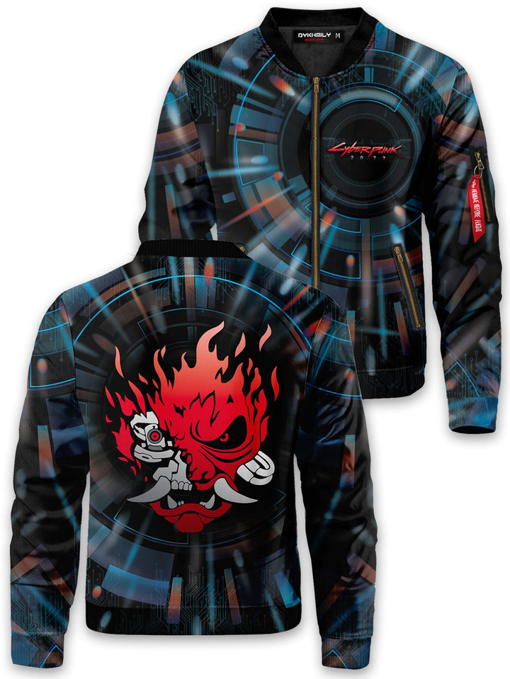 Fandomaniax - Cyberpunk Samurai Bomber Jacket