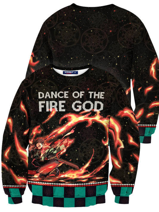 Fandomaniax - Dance Of The Fire God Unisex Wool Sweater