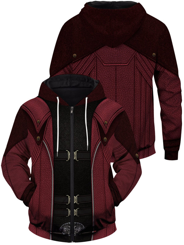 Fandomaniax - Dante Unisex Zipped Hoodie