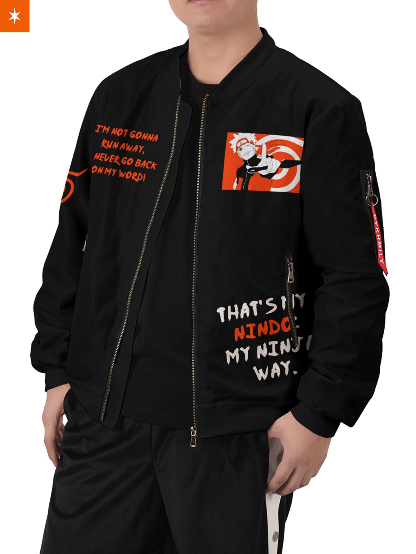 Sharingan Naruto Akatsuki Bomber Jacket