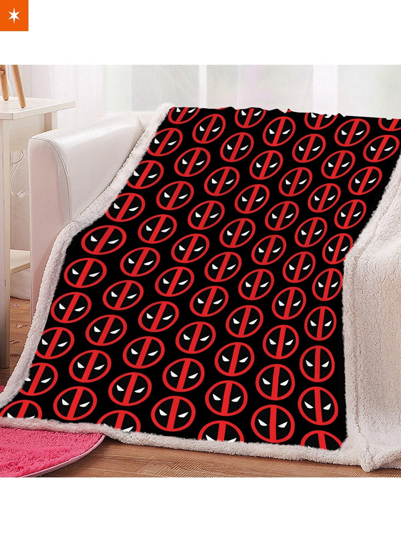 Fandomaniax - Deadpool Throw Blanket
