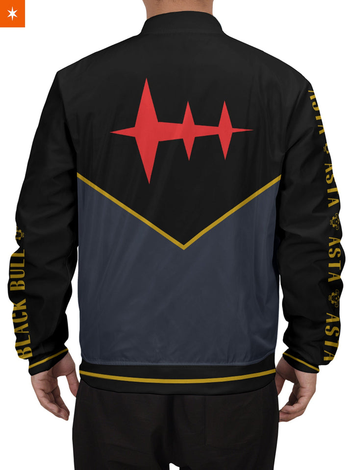 Fandomaniax - Demon Asta Stylish Bomber Jacket