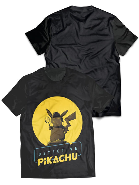 Fandomaniax Detective Pikachu Silhouette Unisex T Shirt