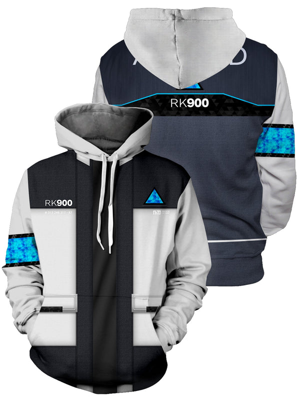 Fandomaniax - Detroit Connor V1 Unisex Pullover Hoodie