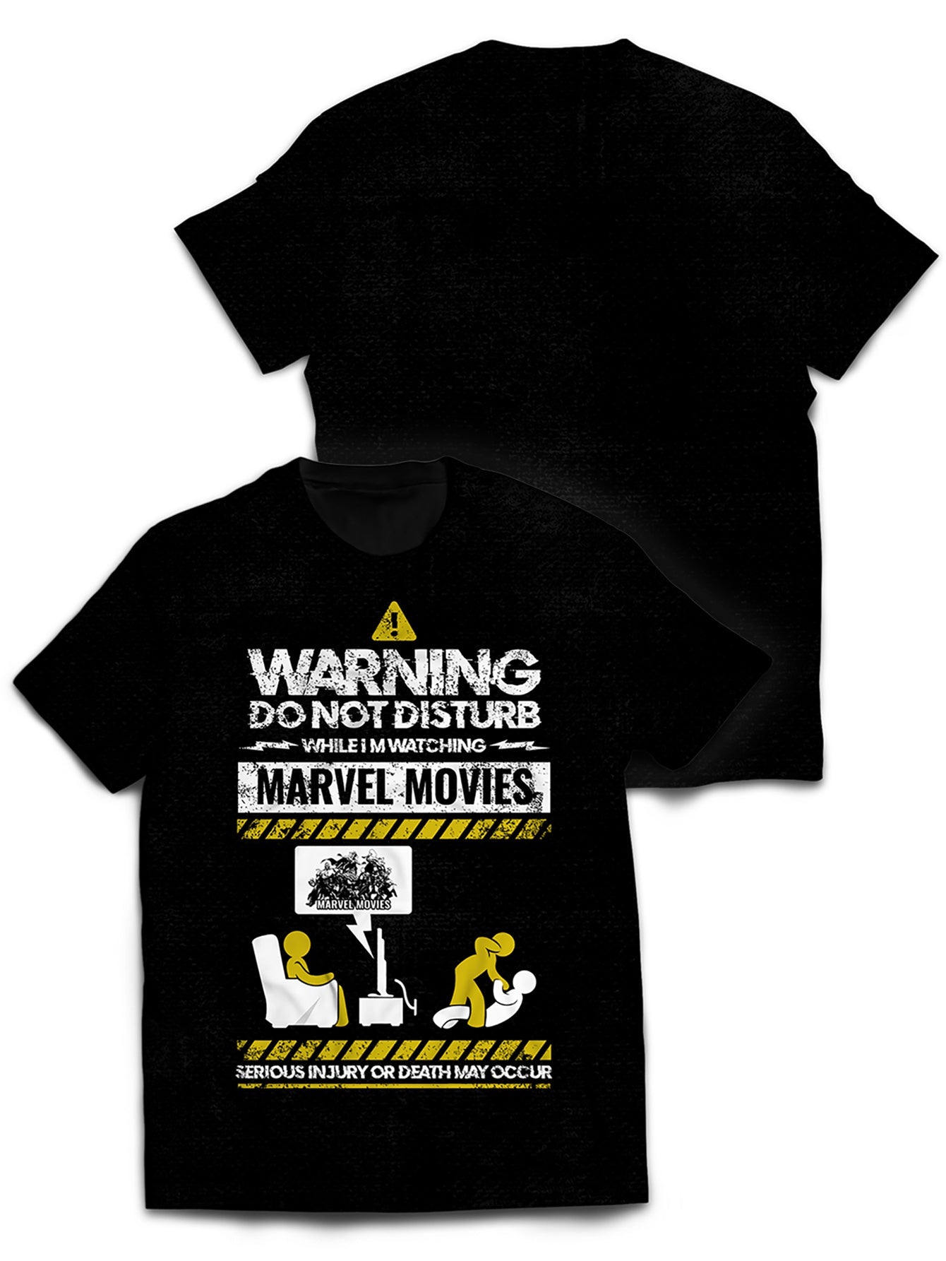 Fandomaniax - DND-Marvel Movies Unisex T-Shirt