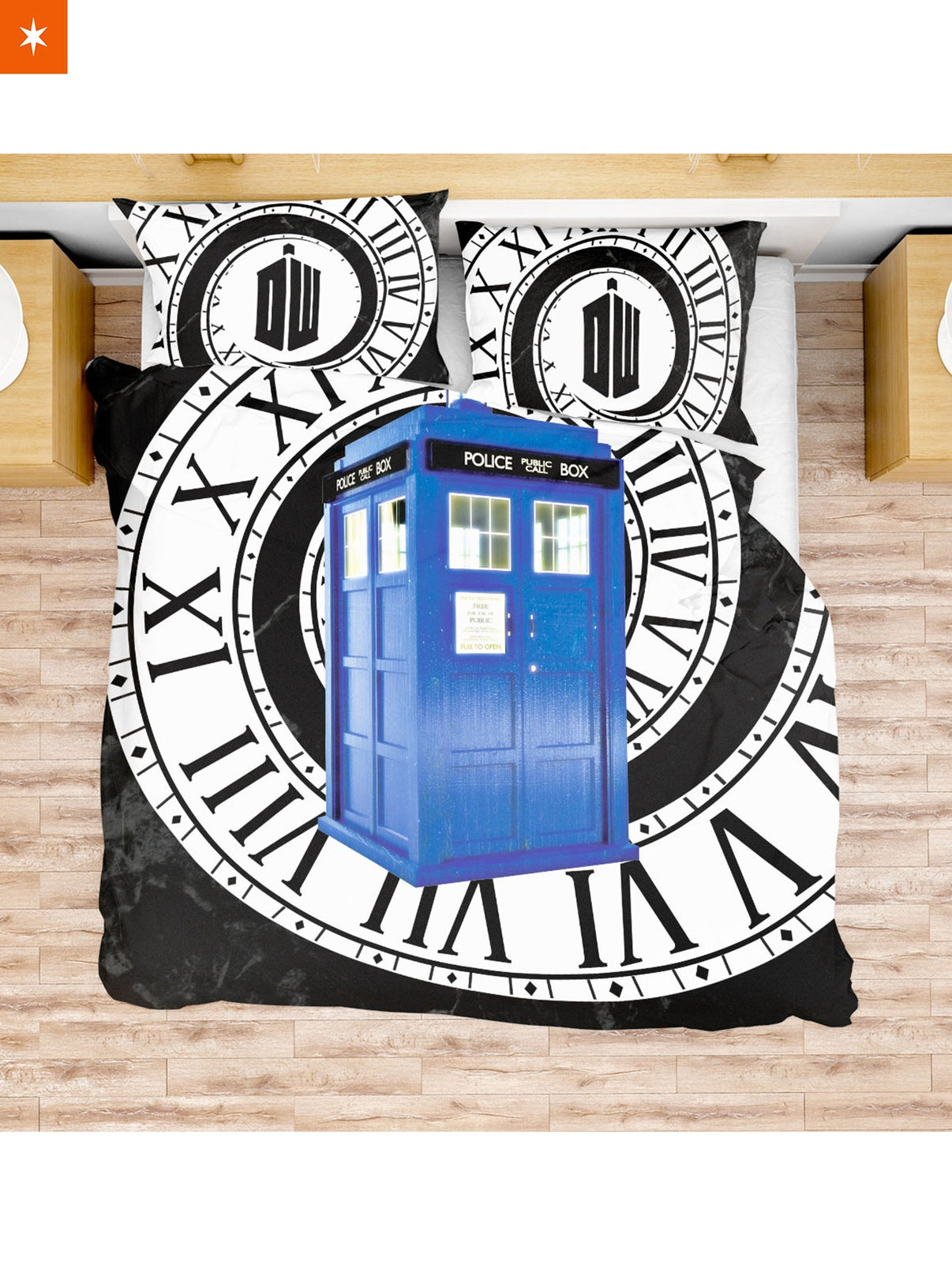 Fandomaniax Doctor Who TARDIS Bedding Set