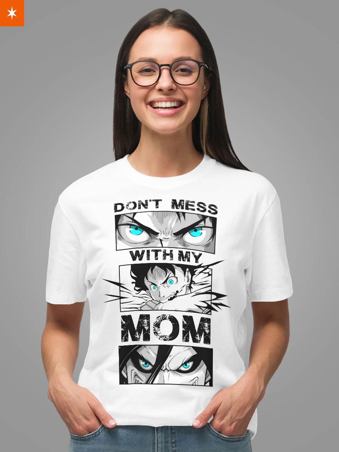 Fandomaniax - Don't Mess with Mom Unisex T-Shirt