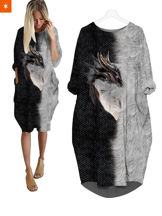 Fandomaniax - Dragon and Wolf Dress