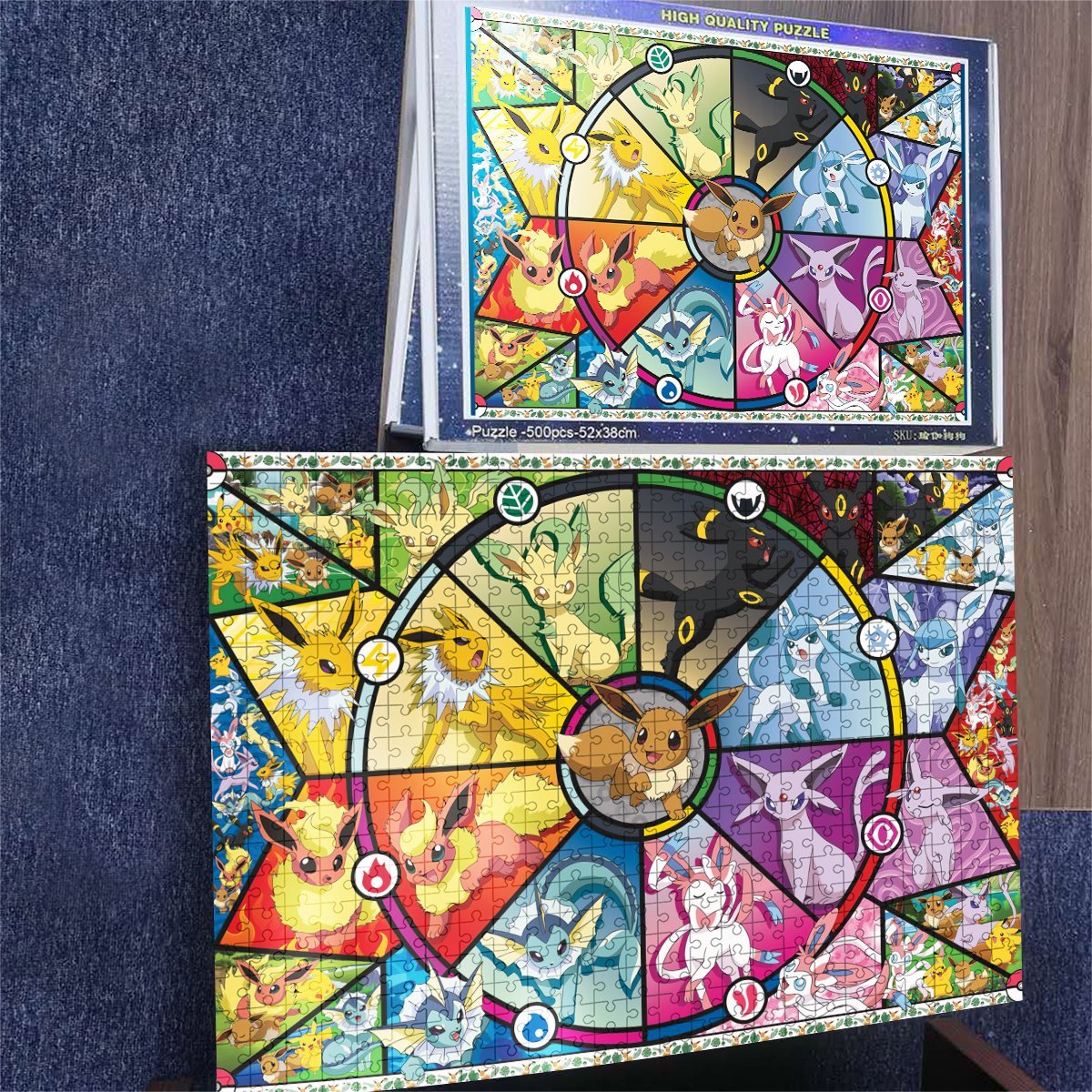 Eevee Evolutions Puzzle Fandomaniax