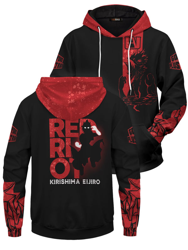 Fandomaniax - Eijiro Kirishima Unisex Pullover Hoodie