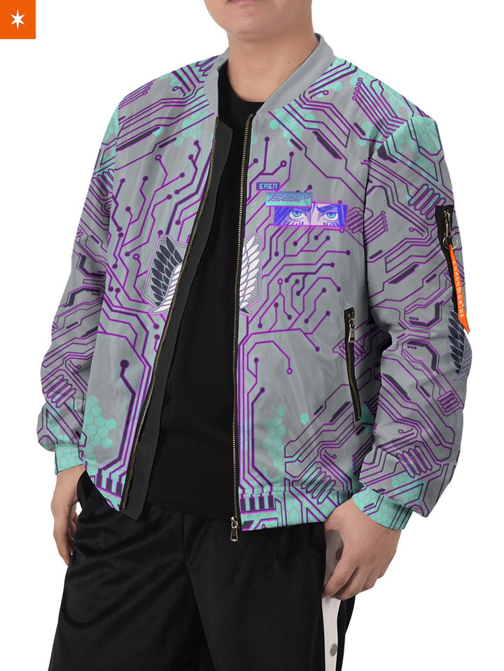 Fandomaniax - Eren Cyber Bomber Jacket