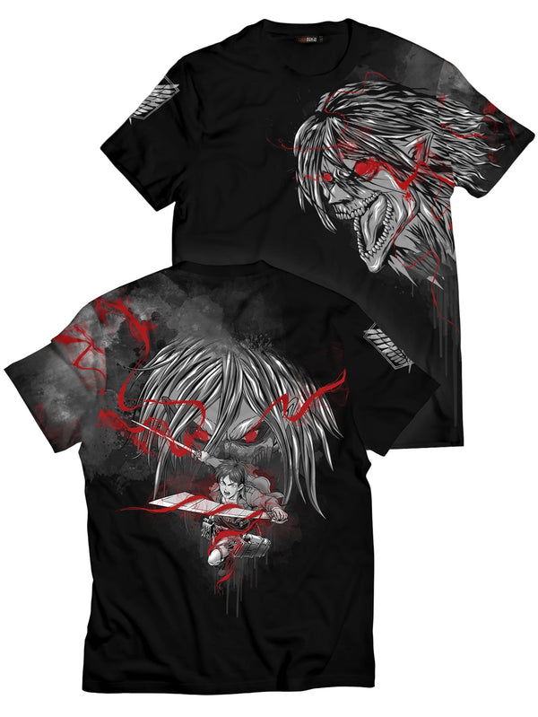 Fandomaniax - Eren Summoning Titan Unisex T-Shirt