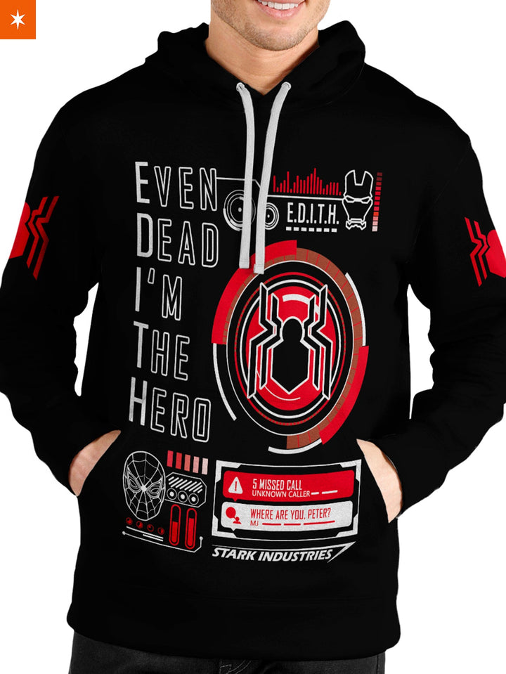 Fandomaniax - Even Dead I'm The Hero Unisex Pullover Hoodie