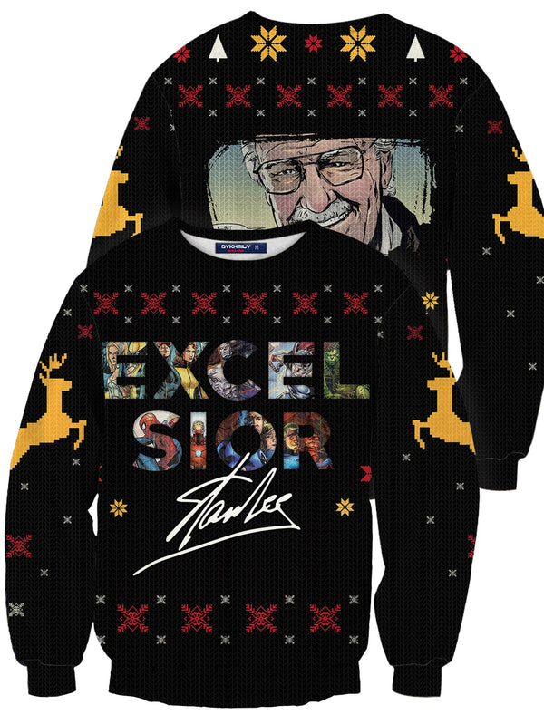 Fandomaniax - Excelsior Unisex Wool Sweater