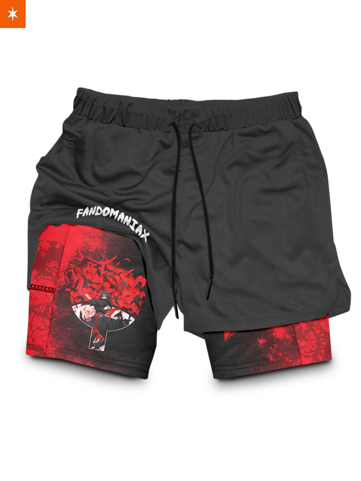 Fandomaniax - [ PRESALE ] Itachi Summoning Crow Performance Shorts